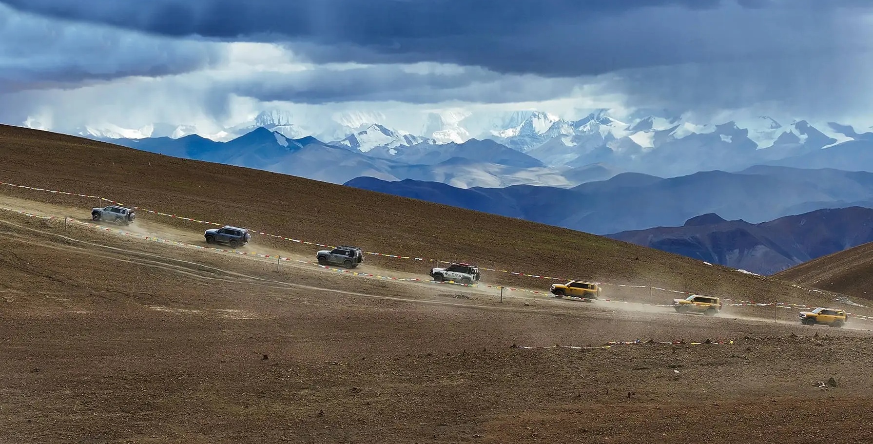 Südliche Route von Lhasa via Everest Basislager nach Kailash