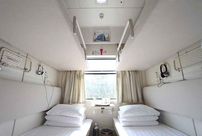 Soft Sleeper Schlafwagon Tibet Bahn