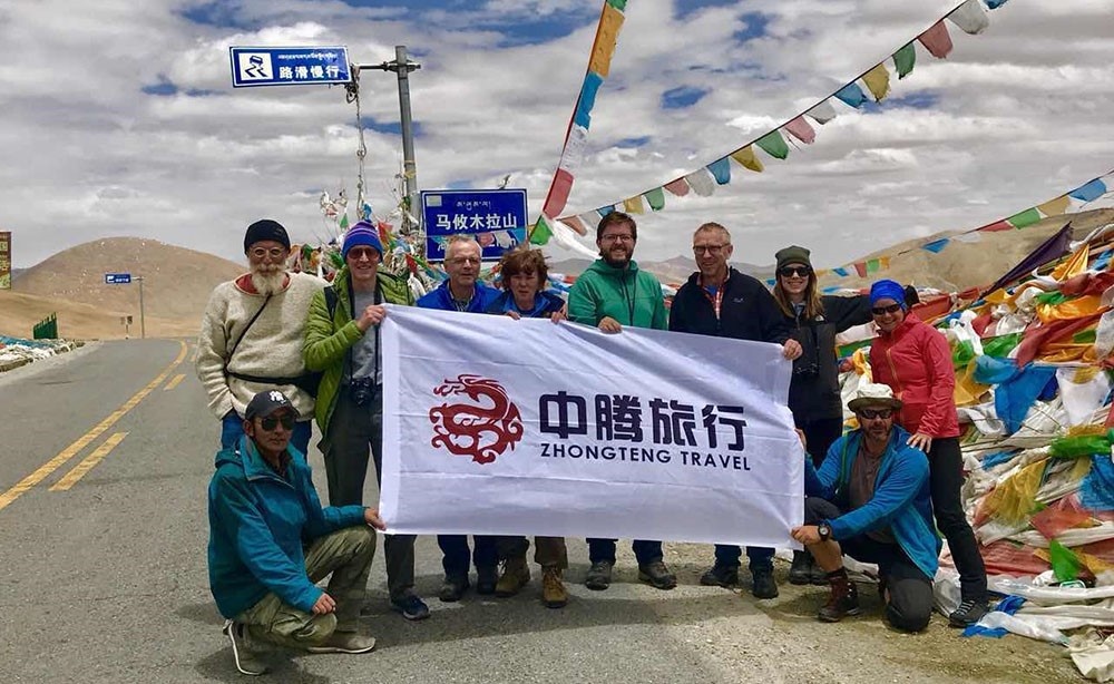 Unsere Reisegruppen in Tibet unterwegs