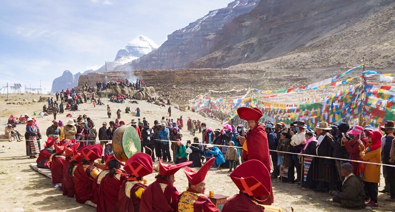 Saga Dawa Fest am Mount Kailash